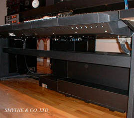 5- Beneath console, front view A